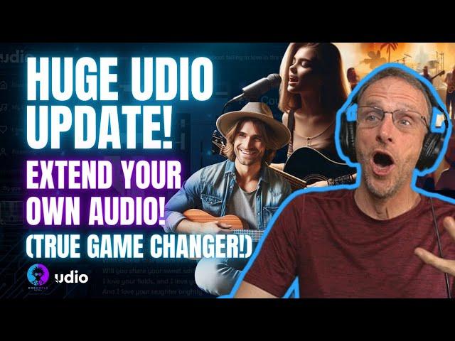 Udio UPDATE! Extend your OWN Audio  -  MUST See!