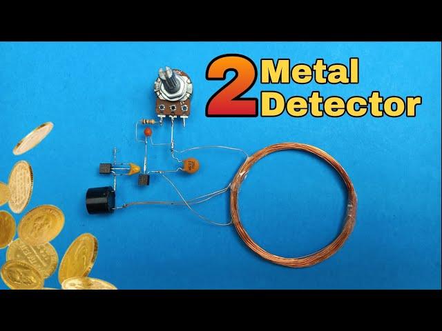 2 Diy metal detector | 2 simple and easy metal detector