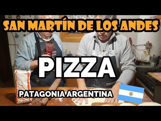 Receta de pizza napolitana en San Martín de los Andes