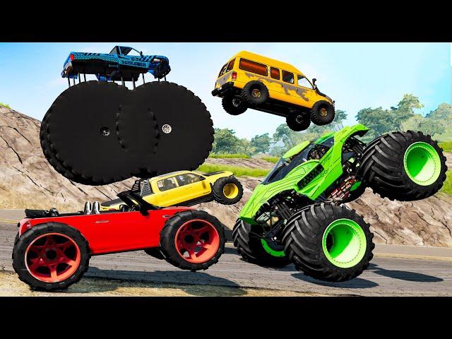 Monster Trucks Mud Battle #13 - Beamng drive