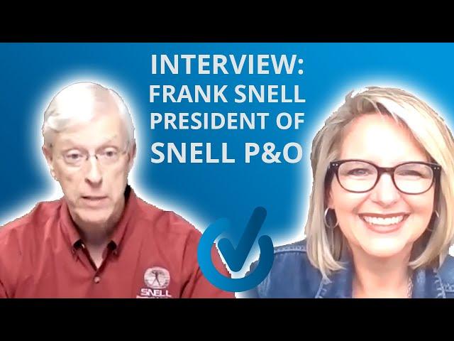 SPS Check-in | Interview with Snell P&O President Frank Snell