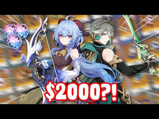 Reviewing a $2000 Genshin WHALE Account (Genshin Impact)