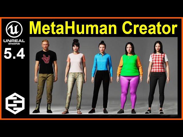 Create your MetaHuman with Metahuman Creator - Tutorial for Beginners! #unrealengine