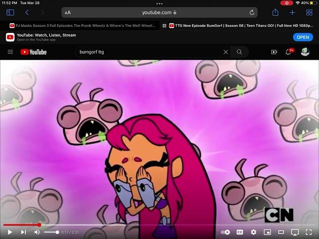 Luna girl yells at starfire and make her cry