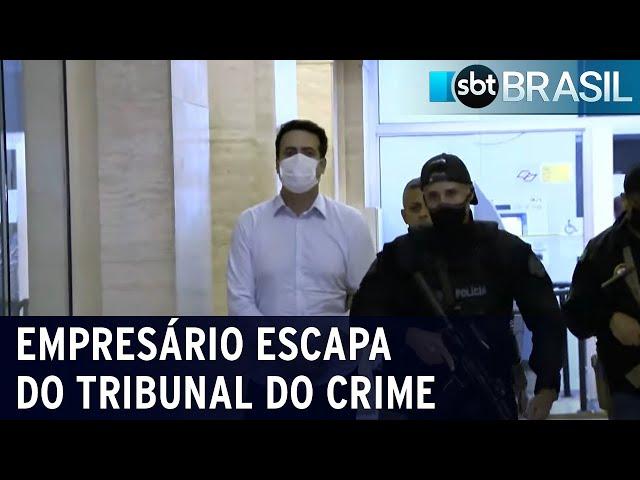 Empresário escapa de sentença de morte do PCC | SBT Brasil (15/02/22)