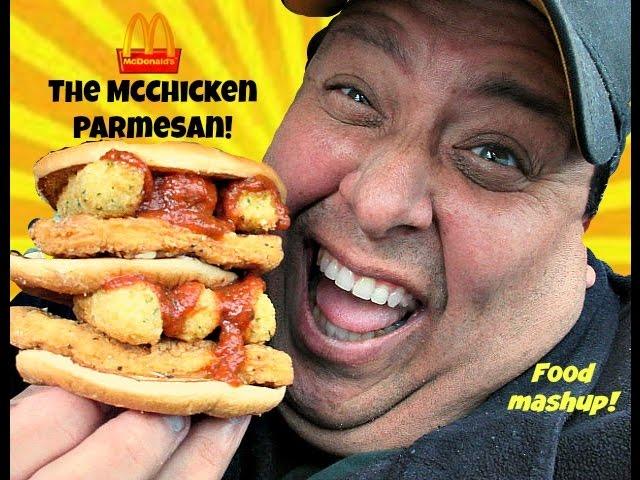 McDonald's Food Mashup: The McChicken Parmesan!