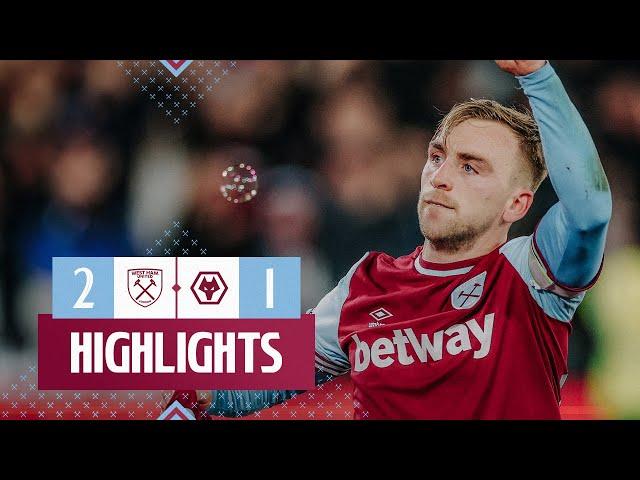 Bowen Seals Hammers' Return to Victory!  | West Ham 2-1 Wolves | Premier League Highlights