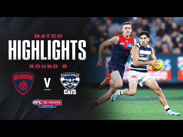Melbourne v Geelong Cats Highlights | Round 8, 2024 | AFL