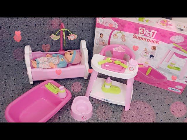 Baby Doll's Dream Home: Bed, Bath & Dining! satisfying video Asmr