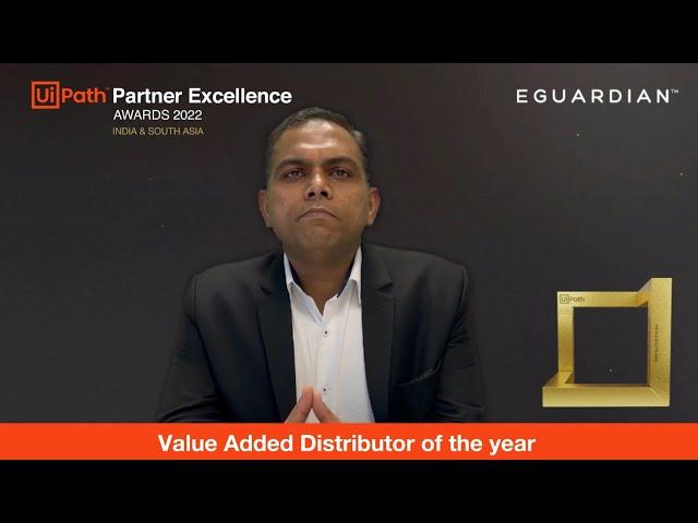 EGUARDIAN – Awarded as the “Value-Added Distributor” of the year