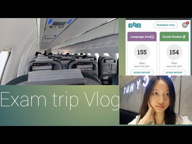 Exam trip Vlog