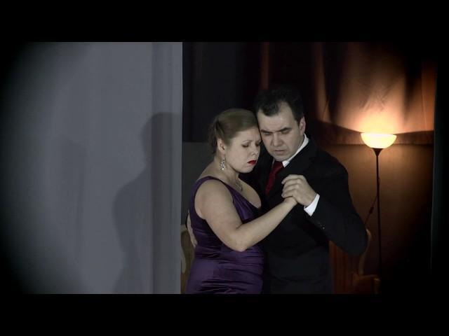 Анна Кушина, Максим Гончаренко - танго импровизация (1)