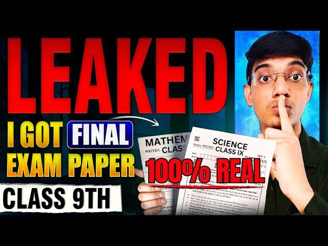 Class 9 Final Exam Most important Video 