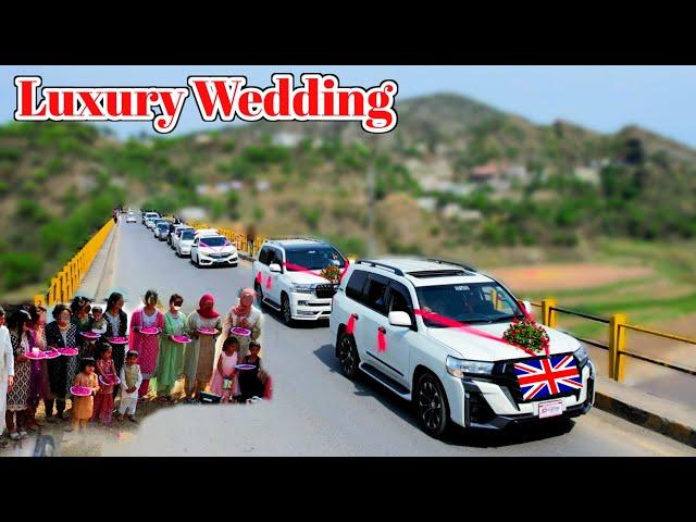 Baraat of British boy in Dadyal Azad Kashmir  || Luxury Wedding