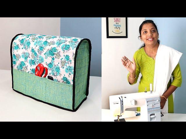 Easy Sewing Machine Cover Making at Home by Sonali's Creations