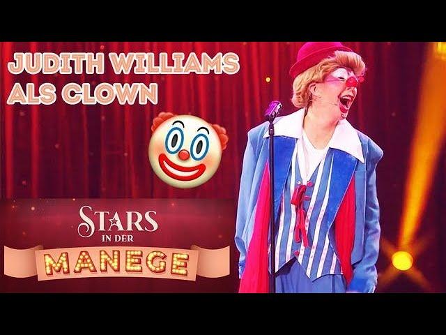 Ein Herzenswunsch geht in Erfüllung  Judith Williams als Clown! | Stars in der Manege | SAT.1