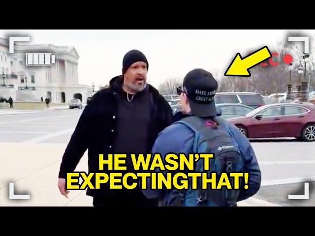 Watch BRAVE Capitol Officer STAND HIS GROUND Against Jan 6 Rioter