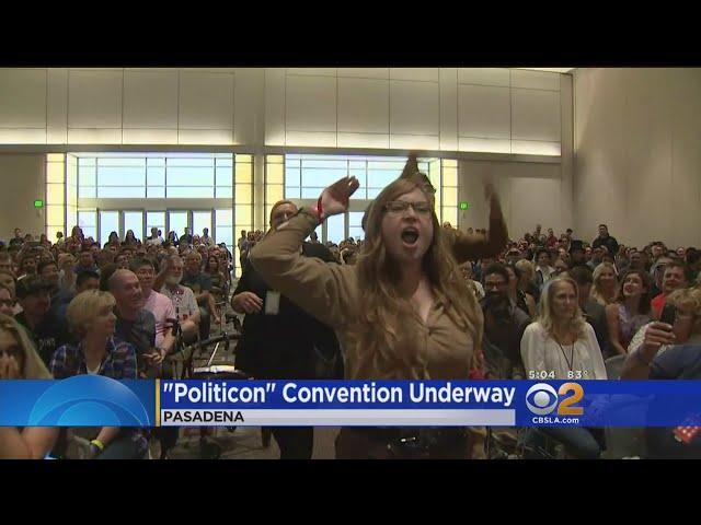 'Politicon' Kicks Off With Ann Coulter Protest