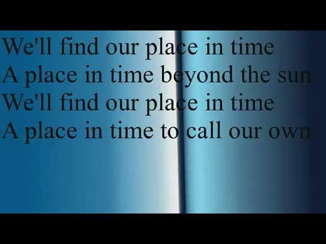 A Place In Time(Amanda Abizaid) Lyrics