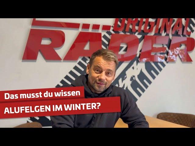 Alufelgen im Winter: Alles, was Du wissen musst