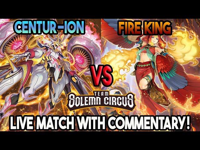 Centurion Vs Fire King Azamina : Yu-Gi-Oh! Regional Feature Match | Live Duel