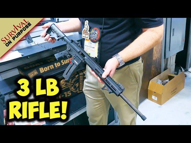 World's Lightest Semi-Auto AR Rifle - Mtn Billy Gun Lab