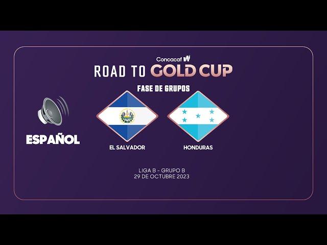 El Salvador vs Honduras | Clasificatoria Copa Oro Concacaf W 2024