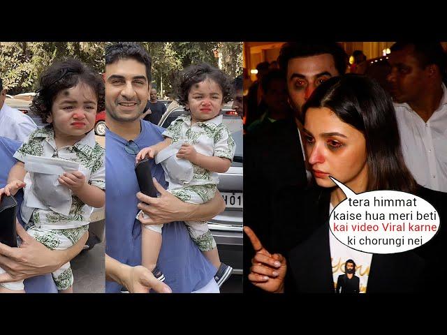 Alia Bhatt's Angry Reaction after daughter Raha Kapoor's Private video goes Viral!