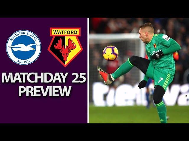 Brighton v. Watford | PREMIER LEAGUE MATCH PREVIEW | 2/2/19 | NBC Sports