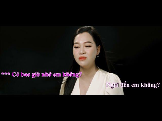 ĐỪNG KHÓC - NGỌC HUỲNH HOYER | KARAOKE TONE NỮ