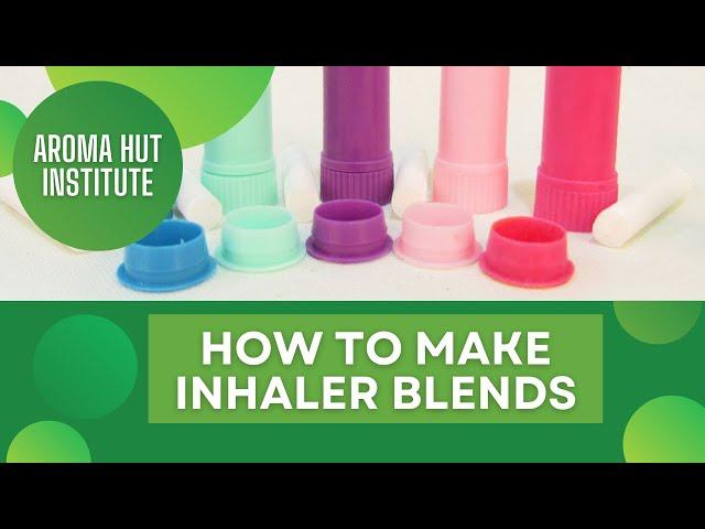 How to Make Inhaler With Essential Oils for Anxiety and Stuffy Nose