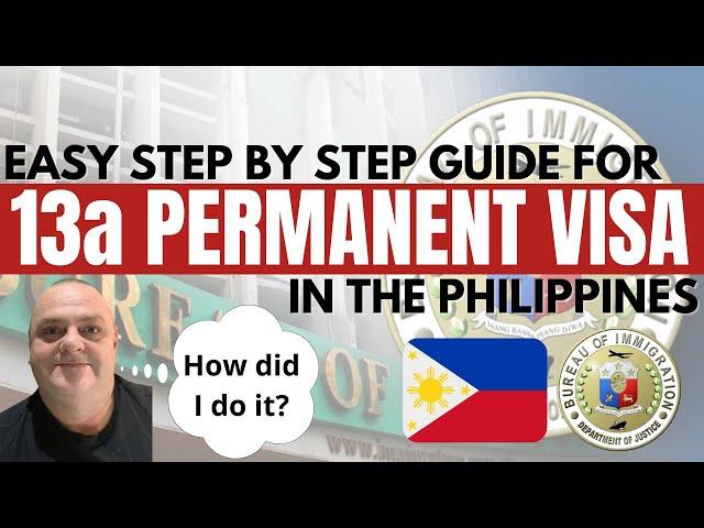 IMMIGRATION UPDATE: HERE'S OUR ACTUAL EXPERIENCE FOR 13A PERMANENT RESIDENT VISA IN THE PHILIPPINES