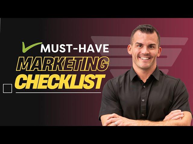 The #1 Marketing Checklist You Need To Dominate Your Industry!