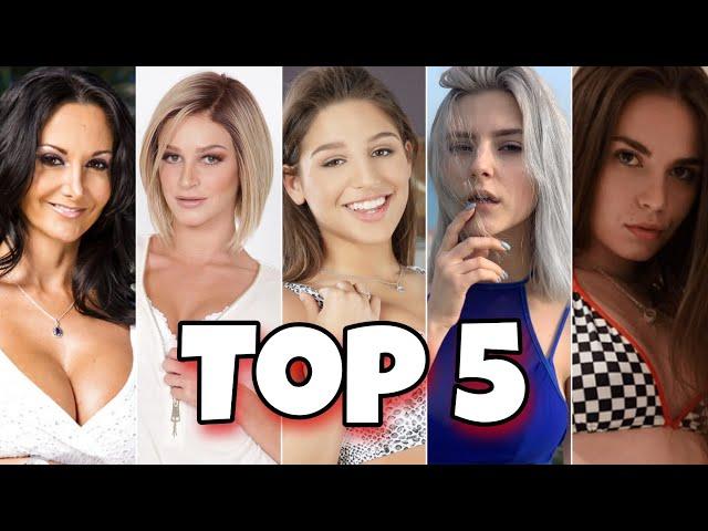 Top 5 - Ava Addams | Emma Hix | Abella Danger | Eva Elfie | Mini Diva