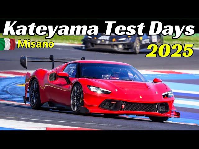 Kateyama Test Days at Misano Circuit, February 27-28, 2025 - NEW BMW M4 GT3 EVO, Huayra R EVO, Zonda