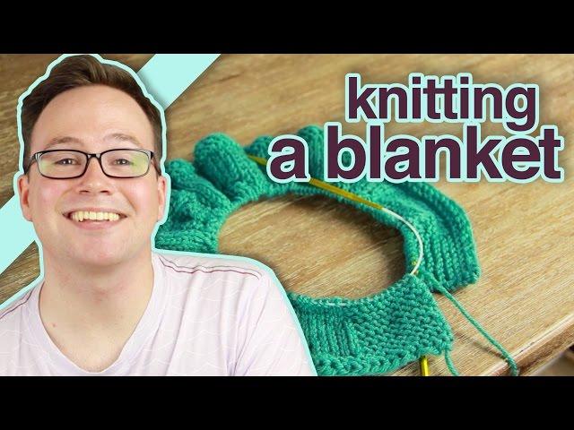 How to Knit a Blanket With Circular Knitting Needles