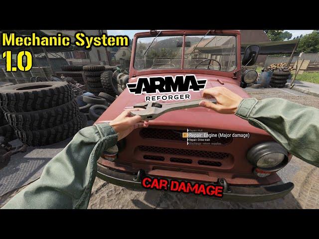 ARMA REFORGER 1.0 UPDATE - YOU CAN BE A MECHANIC NOW (Experimental)