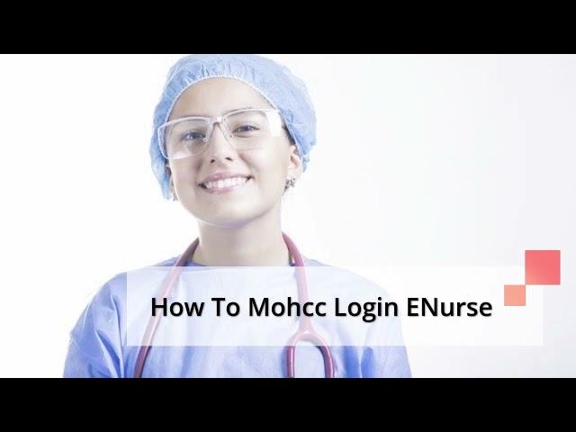 How to MOHCC Login- Step by Step Easy Guide