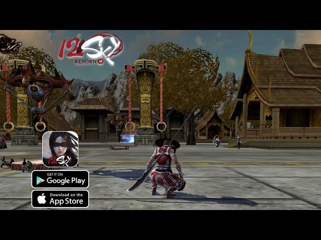  12SKY REBORN gameplay - Open World MMORPG android iOS