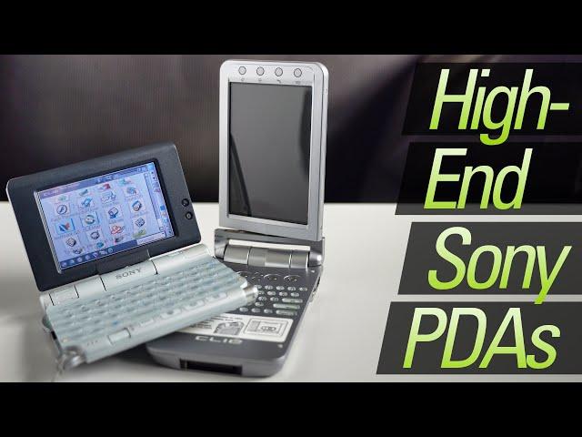 A Look At Sony's Crazy 2000's PDAs!