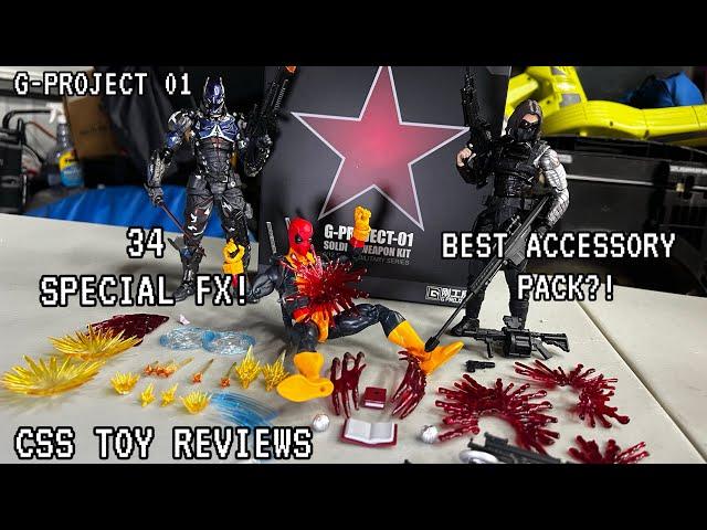 G-Project 01 1/12 Scale Figure Accessories | Figure Review