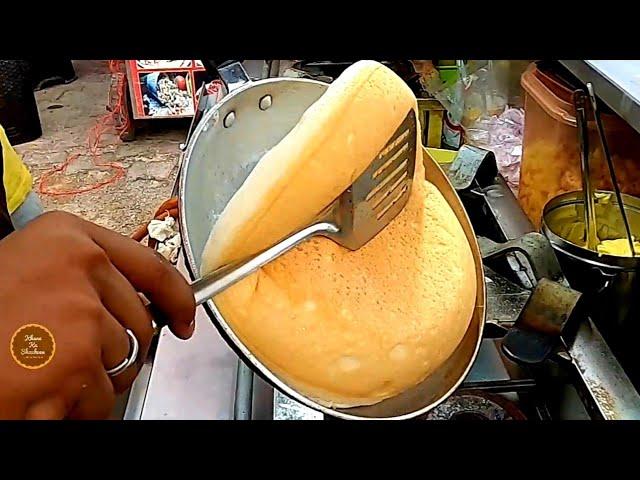 Famous Super Fluffy Omelette of Hyderabad | ऐसे बनता है Wow Fluffy Omelette | Stree Food Hyderabad