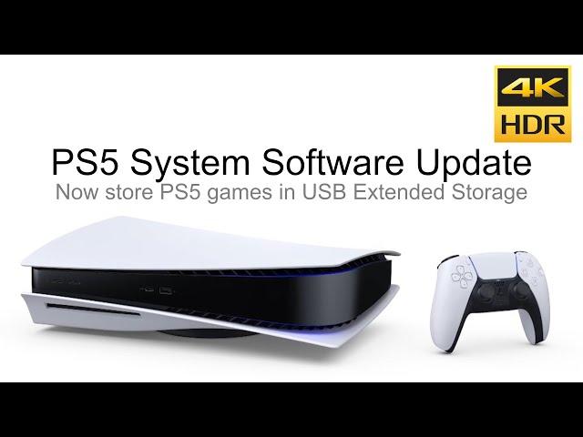 PS5's First Major System Software (21.01-03.00.00) & Wireless Controller Device Software Updates