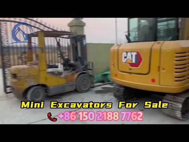 Mini Excavators Available for Sale in Shanghai, China