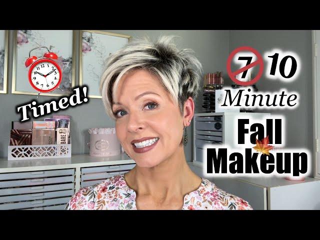 10-Minute Fall Makeup | Timed and UNCUT!