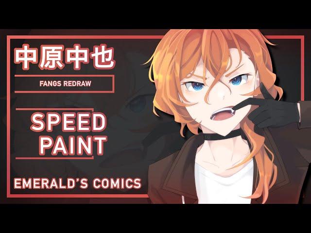 [SPEEDPAINT] "Chūya Nakahara - Fangs" (Bungō Stray Dogs) Redraw