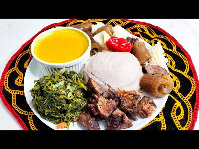 No Mortar, No Juicer! Easy Cameroonian Achu Recipe in Diaspora with Exact Measurements and Tips!