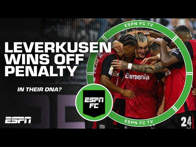 IN THEIR DNA ️ REACTION to Bayer Leverkusen's late-game goal to beat Borussia M'gladbach | ESPN FC