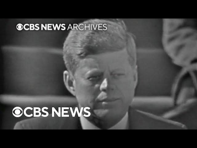 From the archives: John F. Kennedy delivers one of his most famous lines in 1961 inaugural speech