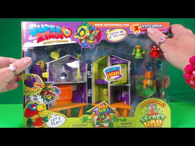 SuperZings Adventures - Episode 5 #Unboxing the SECRET LAB